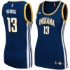 Comodo Lussuoso Paul George Indiana Pacers adidas Women's Replica Jersey Navy per i Fan Veri