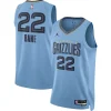 Incantevole Duraturo Desmond Bane Memphis Grizzlies Jordan Brand Unisex Swingman Jersey Statement Edition Light Blue per i Fan Veri