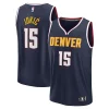 Carino Moderno Nikola Jokic Denver Nuggets Youth Fast Break Replica Player Jersey Icon Edition Navy per i Fan Veri