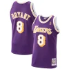 Elegante Duraturo Raffinato Men's Los Angeles Lakers Kobe Bryant Purple 1996/97 Hardwood Classics Authentic Jersey/Gold/Royal per i Fan Veri