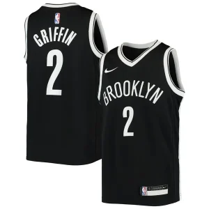 Moderno Blake Griffin Brooklyn Nets Nike Youth Swingman Jersey Icon Edition Black per i Fan Veri