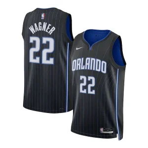 Eccezionale Franz Wagner Orlando Magic Nike Unisex Swingman Jersey Icon Edition Black per i Fan Veri
