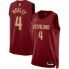 Ottimo Stupendo Prestigioso Evan Mobley Cleveland Cavaliers Nike Unisex Swingman Jersey Icon Edition Wine per i Fan Veri