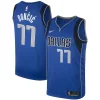 Bellissimo Lussuoso Trendy Dallas Mavericks Luka Doncic Nike Men's Swingman Jersey Royal per i Fan Veri