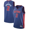 Bellissimo Cade Cunningham Detroit Pistons Nike Youth Swingman Jersey Icon Edition Blue per i Fan Veri