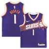 Incantevole Prestigioso Devin Booker Phoenix Suns Nike Preschool Swingman Player Jersey Icon Edition Purple per i Fan Veri