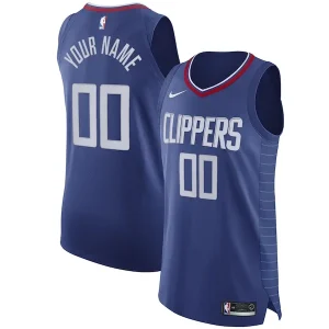 Classico Fantastico Bellissimo LA Clippers Nike 2020/21 Authentic Custom Jersey Blue Icon Edition per i Fan Veri