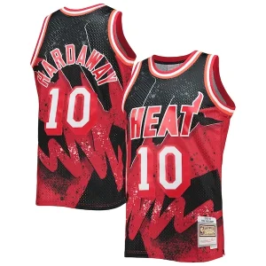 Raffinato Tim Hardaway Miami Heat Hardwood Classics 1996/97 Hyper Hoops Swingman Jersey Scarlet per i Fan Veri