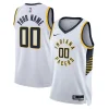 Pratico Sofisticato Attraente Indiana Pacers Nike Unisex Swingman Custom Jersey White Association Edition per i Fan Veri