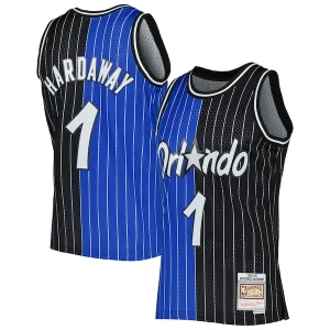 Versatile Pratico Penny Hardaway Orlando Magic Hardwood Classics 1994/95 Split Swingman Jersey Blue/Black per i Fan Veri