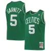 Trendy Attraente Kevin Garnett Boston Celtics 2007/08 Hardwood Classics Swingman Jersey Kelly Green per i Fan Veri