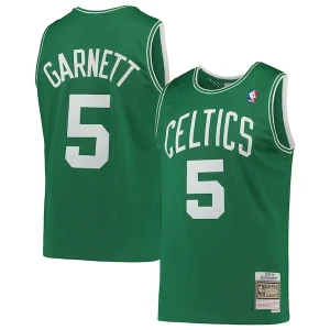 Trendy Attraente Kevin Garnett Boston Celtics 2007/08 Hardwood Classics Swingman Jersey Kelly Green  per i Fan Veri