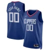 Lussuoso LA Clippers Nike 2021/22 Diamond Swingman Custom Jersey Icon Edition Royal per i Fan Veri