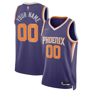 Ottimo Robusto Carino Phoenix Suns Nike 2021/22 Diamond Swingman Custom Jersey Icon Edition Purple per i Fan Veri