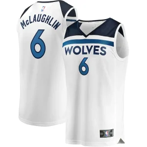 Fascinante Magnifico Versatile Jordan McLaughlin Minnesota Timberwolves Youth Fast Break Replica Player Jersey Association Edition White per i Fan Veri