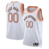 Fascinante Delizioso San Antonio Spurs Nike Unisex 2023/24 Custom Swingman Jersey White City Edition per i Fan Veri