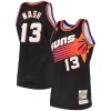 Classico Trendy Prestigioso Steve Nash Phoenix Suns 1996/97 Hardwood Classics Authentic Jersey Black per i Fan Veri