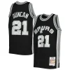 Bellissimo Pratico Raffinato Tim Duncan San Antonio Spurs Youth 1998/99 Hardwood Classics 75th Anniversary Diamond Jersey per i Fan Veri