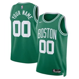 Duraturo Boston Celtics Nike Unisex 2022/23 Swingman Custom Jersey Kelly Green Icon Edition per i Fan Veri