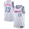 Prestigioso Bam Adebayo Miami Heat Nike Unisex 2024/25 Swingman Player Jersey City Edition White per i Fan Veri