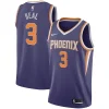 Stupendo Lussuoso Bradley Beal Phoenix Suns Nike Unisex Swingman Jersey Icon Edition Purple per i Fan Veri