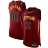 Meraviglioso Cleveland Cavaliers Nike Authentic Custom Jersey Wine Icon Edition per i Fan Veri