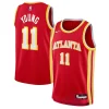 Classico Meraviglioso Bellissimo Trae Young Atlanta Hawks Nike Youth Swingman Jersey Icon Edition Red per i Fan Veri