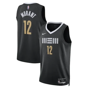 Duraturo Incantevole Eccezionale Ja Morant Memphis Grizzlies Nike Unisex 2023/24 Swingman Jersey Black City Edition per i Fan Veri