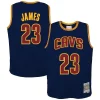 Carino Meraviglioso LeBron James Cleveland Cavaliers Youth 2008/09 Hardwood Classics Swingman Jersey Navy per i Fan Veri