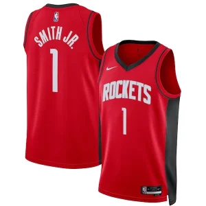 Elegante Stupendo Jabari Smith Jr. Houston Rockets Nike Unisex 2022 NBA Draft First Round Pick Swingman Jersey Icon Edition Red per i Fan Veri