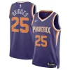 Classico Eccezionale Magnifico Mikal Bridges Phoenix Suns Nike Unisex Swingman Jersey Icon Edition Purple/White per i Fan Veri