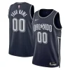 Fascinante Orlando Magic Nike Unisex 2023/24 Custom Swingman Jersey Navy City Edition per i Fan Veri