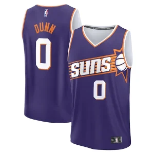 Magnifico Accattivante Ryan Dunn Phoenix Suns Youth 2024 NBA Draft Fast Break Player Jersey Icon Edition Purple per i Fan Veri