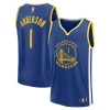 Raffinato Kyle Anderson Golden State Warriors Youth Fast Break Replica Player Jersey Icon Edition Royal per i Fan Veri