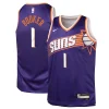 Carino Splendido Cool Devin Booker Phoenix Suns Nike Youth Swingman Jersey Icon Edition Purple per i Fan Veri