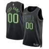 Comodo New Orleans Pelicans Nike Unisex 2023/24 Custom Swingman Jersey Black City Edition per i Fan Veri