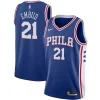 Pratico Joel Embiid Philadelphia 76ers Nike 2019/2020 Swingman Jersey Icon Edition Royal per i Fan Veri
