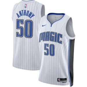 Pratico Fantastico Delizioso Cole Anthony Orlando Magic Nike Unisex Swingman Jersey Association Edition White/Black per i Fan Veri
