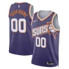 Duraturo Resistente Attraente Phoenix Suns Nike Unisex Swingman Custom Jersey Purple Icon Edition per i Fan Veri
