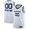 Ottimo Memphis Grizzlies Nike 2020/21 Swingman Custom Jersey Association Edition White per i Fan Veri