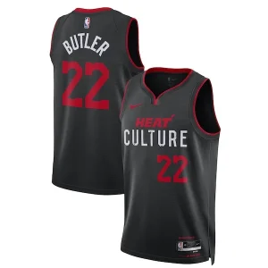 Resistente Ottimo Jimmy Butler Miami Heat Nike Unisex 2023/24 Swingman Jersey Black City Edition per i Fan Veri