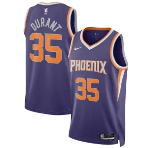 Versatile Fascinante Attraente Kevin Durant Phoenix Suns Nike Unisex Swingman Jersey Icon Edition Purple/White per i Fan Veri