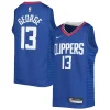 Prestigioso Attraente Paul George LA Clippers Nike Youth 2021/22 Diamond Swingman Jersey Icon Edition Royal per i Fan Veri