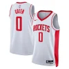 Attraente Jalen Green Houston Rockets Nike Swingman Jersey Association Edition White per i Fan Veri