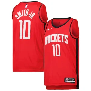 Incantevole Classico Robusto Jabari Smith Jr. Houston Rockets Nike Unisex Swingman Jersey Icon Edition Red per i Fan Veri