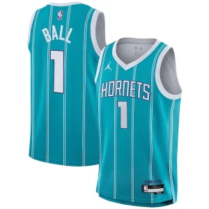 Incantevole Stupendo LaMelo Ball Charlotte Hornets Nike Youth Swingman Jersey Icon Edition Teal per i Fan Veri
