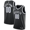 Gorgeous Duraturo Brooklyn Nets Nike Swingman Custom Jersey Black Icon Edition per i Fan Veri