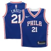Trendy Lussuoso Joel Embiid Philadelphia 76ers Nike Toddler Swingman Player Jersey Icon Edition Royal per i Fan Veri