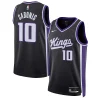 Trendy Domantas Sabonis Sacramento Kings Nike Unisex Swingman Jersey Association Edition Black per i Fan Veri