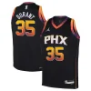 Prestigioso Lussuoso Kevin Durant Phoenix Suns Jordan Brand Youth 2022/23 Swingman Jersey Statement Edition Black per i Fan Veri